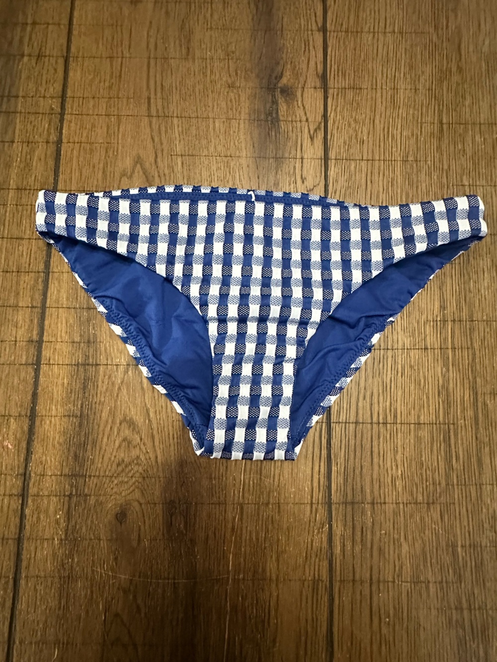 NWT Seafolly Bella Low Rise Hipster Bikini Bottom Women's Size 4 Ultramarine
